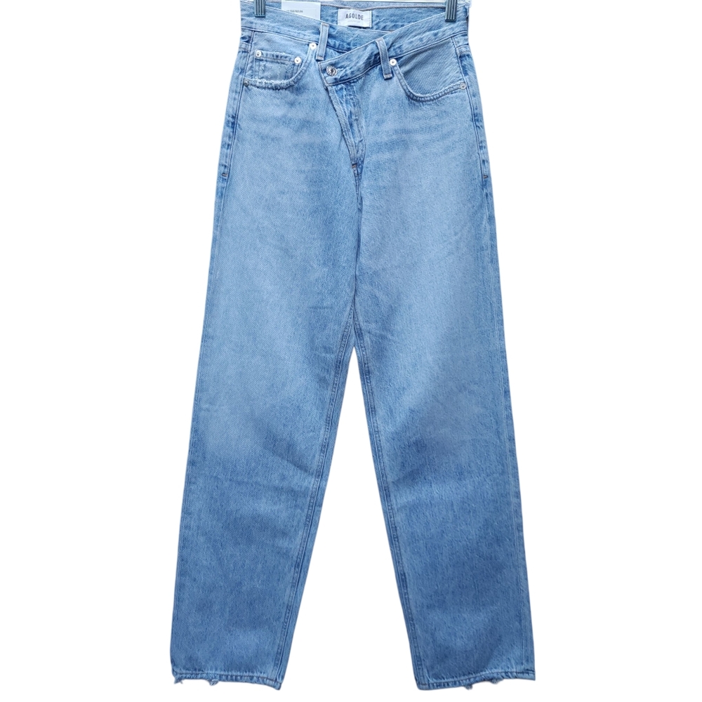 AGOLDE Criss Cross Upsized Boyfriend Jeans In Suburbia - Picture 4 of 12